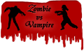 Zombie vs Vampire small logo